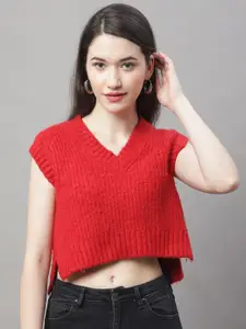 NoBarr Women Cable Knit Sweater Vest