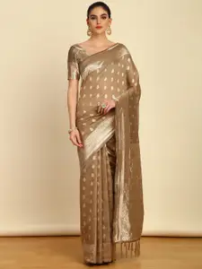 Soch Woven Design Tussar Zari Saree