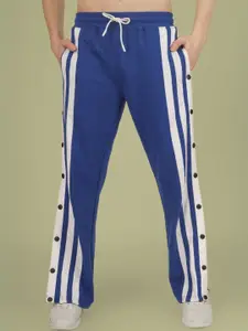 WEARDUDS Men Side Open Regular Relaxed Fit Track Pant