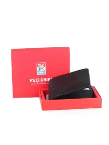 Red Chief Textured Leather Two Fold Wallet