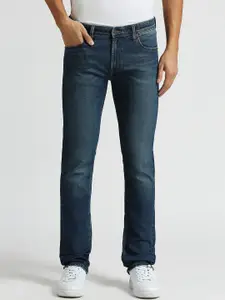 Pepe Jeans Men Vapour Slim Fit Mid-Rise Light Fade Clean Look Stretchable Jeans
