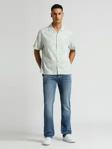 Pepe Jeans Relaxed Floral Printed Opaque Cotton Casual Shirt