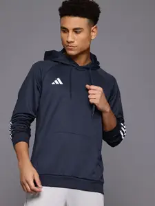 ADIDAS Sereno Aeroready Cut 3-Stripes Hooded Sweatshirt