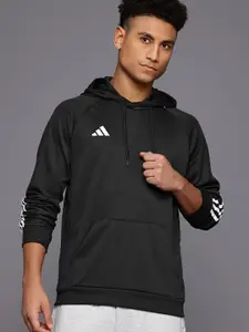 ADIDAS Sereno Aeroready Cut 3-Stripes Hooded Sweatshirt