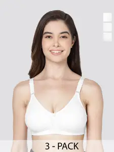 Kalyani Pack Of 3 Full Coverage Minimizer Bras With All Day Comfort