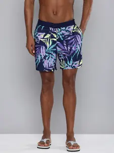 OLAIAN By Decathlon Mens Floral Printed Drawstring Surfing Shorts