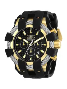 Invicta Analog Bolt Men Textured Dial & Silicon Straps Analogue Watch 23860