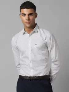 Allen Solly Micro Ditsy Printed Pure Cotton Formal Shirt
