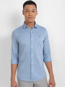 Allen Solly Spread Collar Slim Fit Pure Cotton Casual Shirt