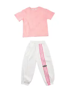 StyleCast x Revolte Girls Printed Top with Pyjamas