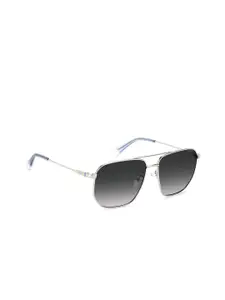 Polaroid Men Square Sunglasses with UV Protected Lens