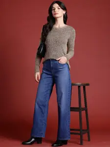 all about you Women Boucle Pullover Sweater