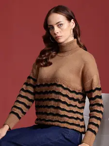 all about you Striped Pullover