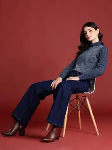 all about you Women Shimmer Detail Pullover