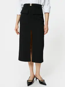 Koton Straight Midi Pencil Skirt