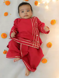 BownBee Boys Top with Dhoti Pants