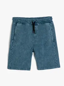 Koton Boys Mid-Rise Denim Shorts