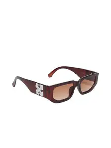 The Roadster Lifestyle Co. Women Brown Square Sunglasses with UV Protected Lens RDSG-8217