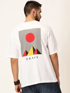 Thomas Scott Oversized Graphic Printed Cotton Bio Finish T-shirt