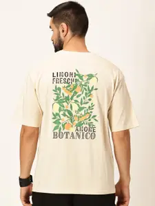 Thomas Scott Oversized Graphic Printed Bio Finish Cotton T-shirt