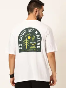 Thomas Scott Oversized Typography Printed Cotton Bio Finish T-shirt