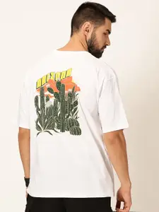 Thomas Scott Oversized Graphic Printed Cotton Bio Finish T-shirt
