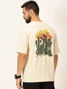 Thomas Scott Oversized Graphic Printed Cotton Bio Finish T-shirt