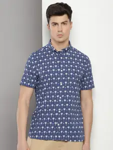 Tommy Hilfiger Slim Fit Floral Cotton Printed Casual Shirt