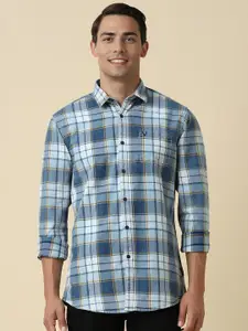 Allen Solly Tartan Checked Pure Cotton Casual Shirt