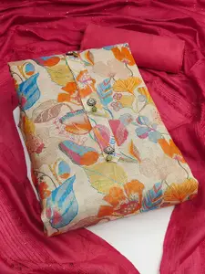 Peachmode Printed Unstitched Dress Material