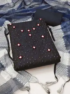 Peachmode Embroidered Pure Cotton Unstitched Dress Material