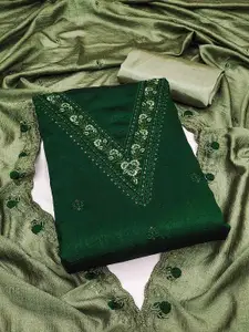 Peachmode Embroidered Unstitched Dress Material