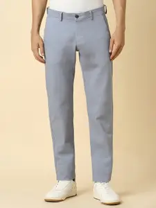 Allen Solly Men Slim Fit Mid-Rise Cotton Regular Trousers