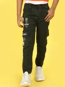 V-Mart Boys Mid-Rise Jogger Highly Distressed Jeans