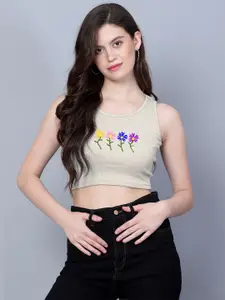Fashion And Youth Styled Back Crop Top