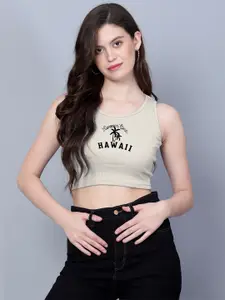Fashion And Youth Styled Back Crop Top