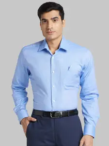 Park Avenue Spread Collar Curved Cotton Formal Shirt