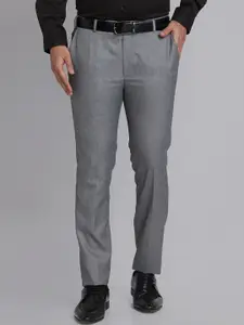 Park Avenue Men Slim Fit Mid Rise Formal Trousers