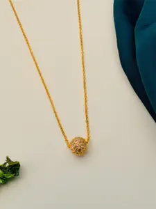 Anouk Brass Gold-Plated Necklace