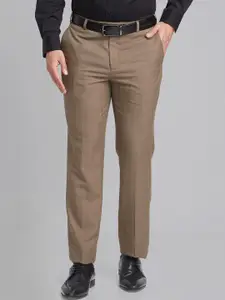 Raymond Checked Contemporary Fit Formal Trousers