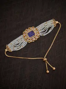 Kushal's Fashion Jewellery Women Kundan Armlet Bracelet