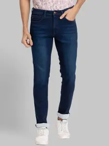 Raymond Men Slim-Fit Mid Rise Clean Look Stretchable Jeans