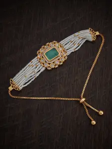Kushal's Fashion Jewellery Women Kundan Armlet Bracelet