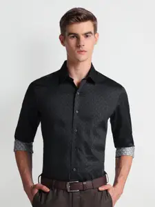 Arrow New York Men Slim Fit Opaque Printed Formal Shirt