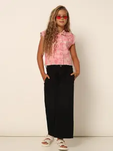 Vero Moda Girls Boxy Opaque Casual Shirt
