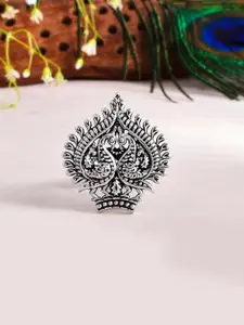Voylla Silver-Plated Finger Ring