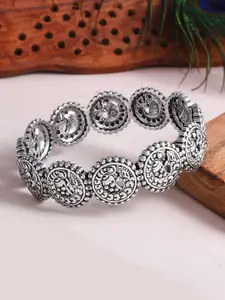 Voylla Silver-Plated Morni Krutika Bangle