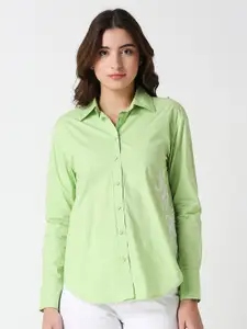 Remanika Women Classic Opaque Casual Shirt