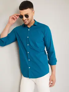LOUIS MONARCH Comfort Slim Fit Cotton Casual Shirt