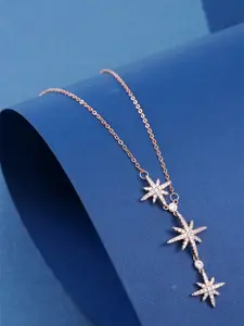 Ramdev Art Fashion Jwellery Rose Gold-Plated Necklace